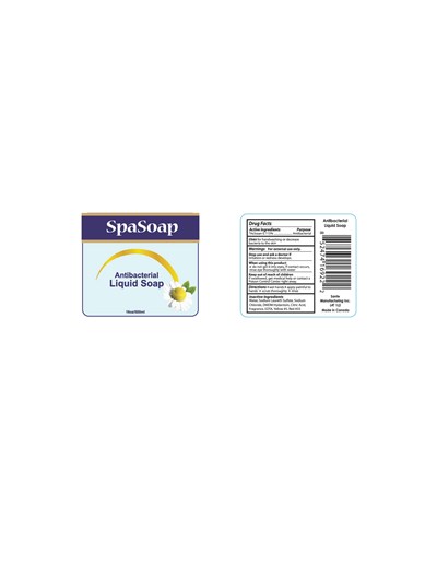 Spa Soap Antibacterial (Antibacterial 1x 16oz 71020 006 16)